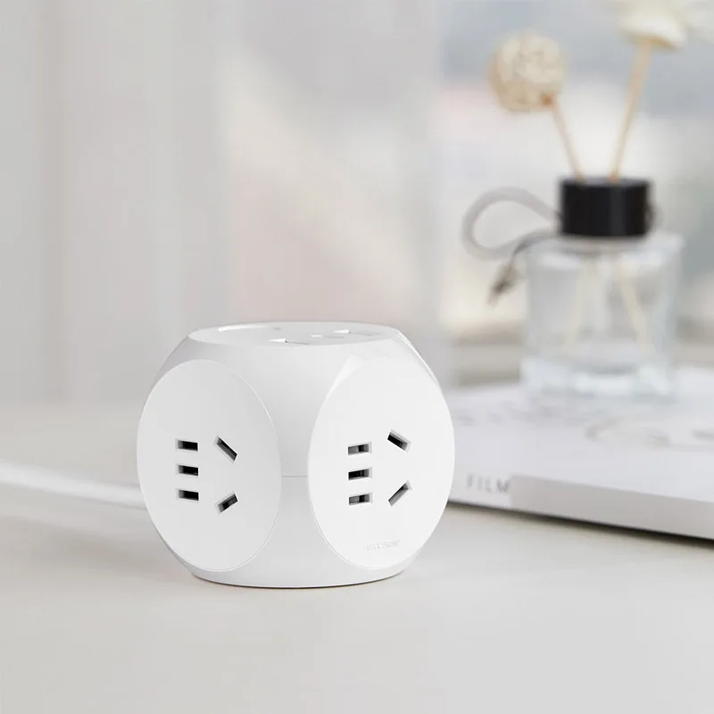 Xiaomi Youpin кубическая розетка Rubik с адаптером питания Smart Fast 3 Национальный стандартный разъем 2USB1Type-C1.5m удлинитель