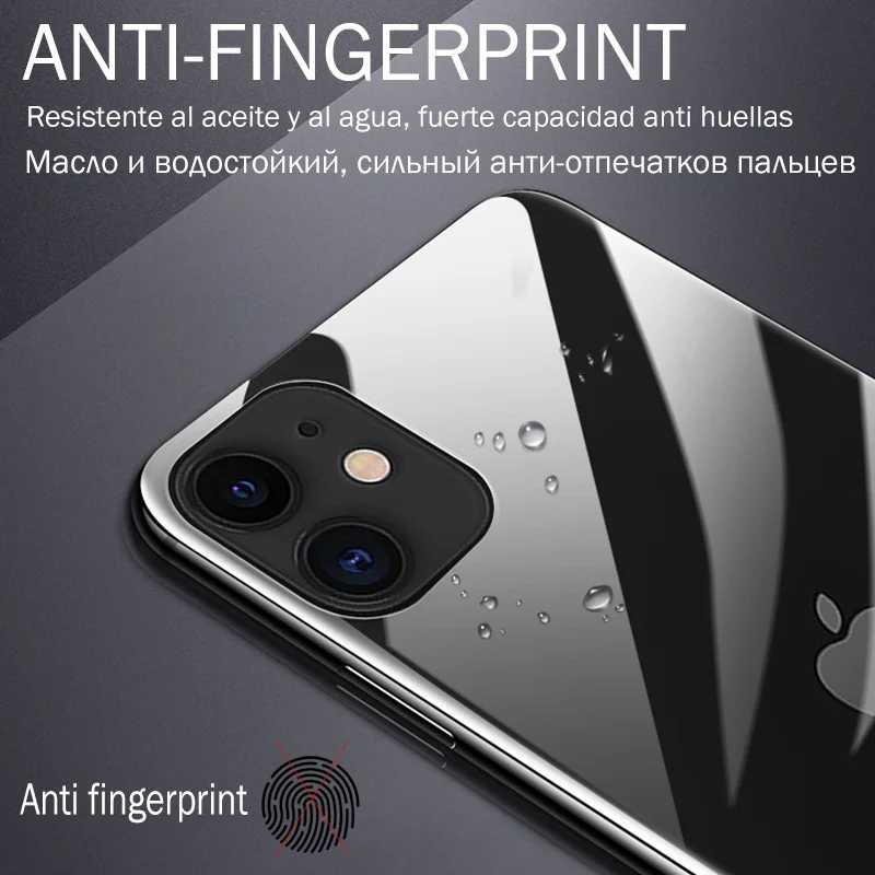 Задняя полностью изогнутая Гидрогелевая пленка для iPhone 11 XR X XS MAX 360 ° мягкая защитная пленка для экрана для iPhone 11 Pro Max 11 пленка не Glas