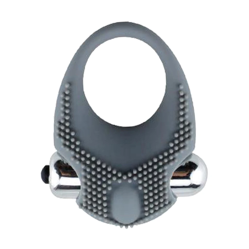 Male Vibrating Delay Lasting Prolong Penes Ring Lock with Particles Testis Suction Licking Stimulator Vibrator Massager Sex Toys