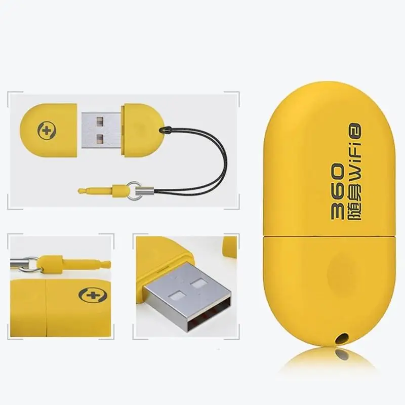 

1pcs Random Color USB 2.0 Modem Network Adapter Mini Pocket WiFi 3 Wireless Network Router