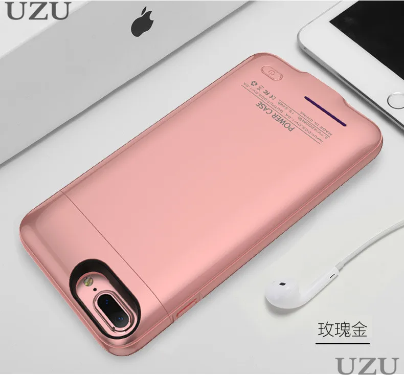 3000 мАч подставка держатель зарядное устройство чехол для iphone 6 6s 7 8 внешняя Магнитная Беспроводная зарядка для iphone 6 6s 7 8 роскошный 2 в 1
