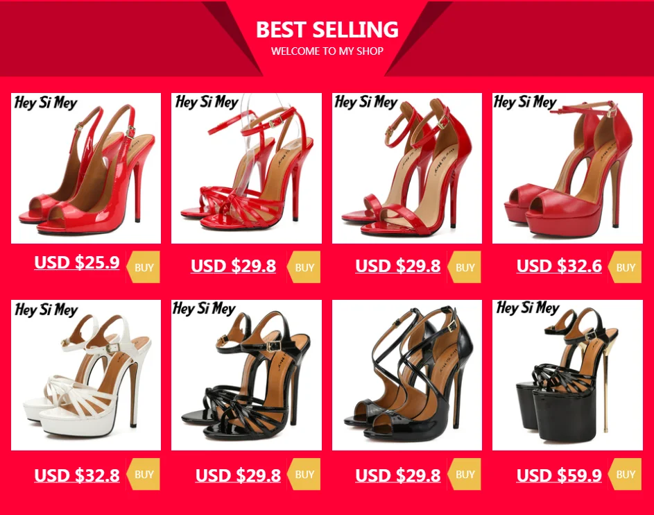 Hey Si Mey 14cm 15cm High Heels Women Sandals Sexy Fashion Luxury Fetish Heels Summer Shoes Ladies Dance Wedding Shoes