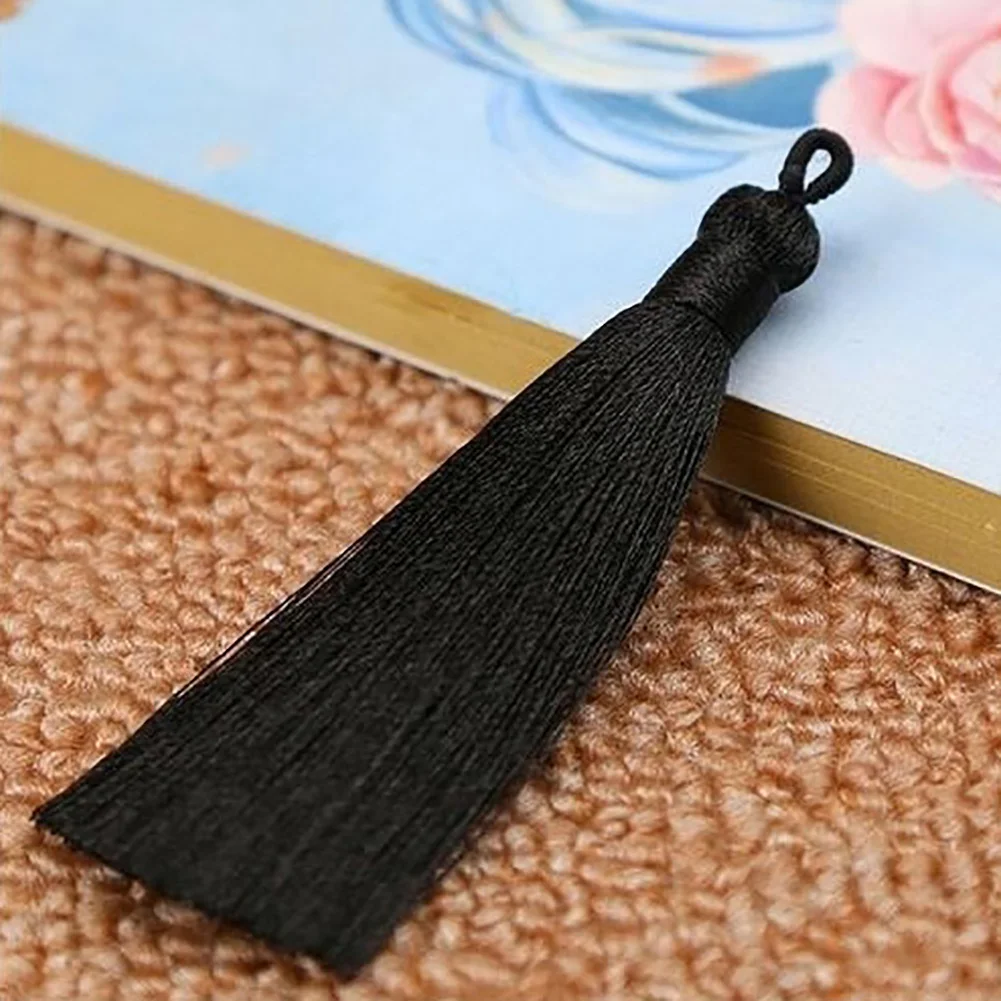 Hot Sale 5Pcs 80mm Long Tassel Fringe Charm Pendant DIY Craft Phone Bag Ornament Decor