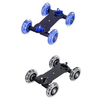 

Hot-Outdoor Photography Trolley Camera Rail Car Mini Photography Slide Rail Car