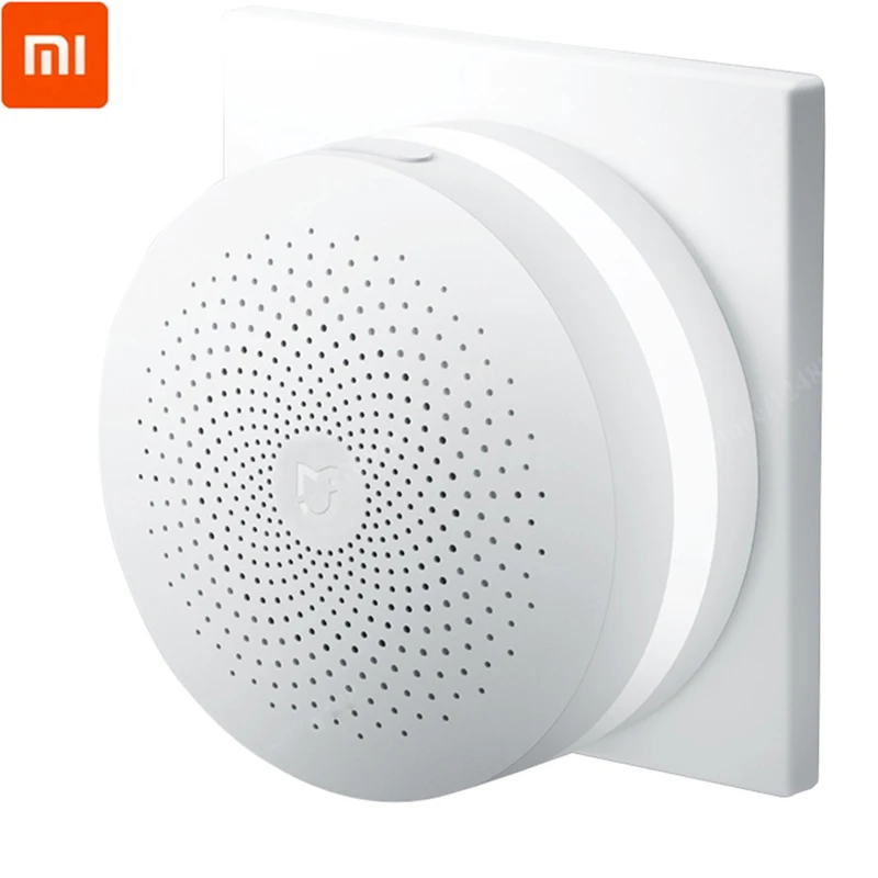 

New Original Xiaomi Mijia Gateway 2 Smart Home Kits Gateway Alarm System Control Mi Door Sensor Bell Radio Yi Camers Temperature