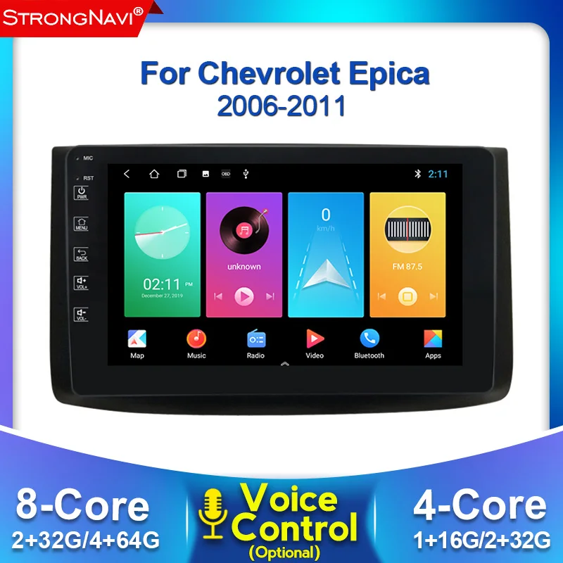 Мультимедийный автомобильный DVD-плеер 9 дюймов 4G LTE Android 10 4 + 64 ГБ GPS навигация для