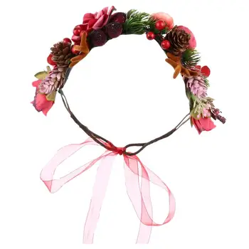 

1pc Xmas Headdress Engaging Attractive Eye-catching Creative Hairband Decorative Hair Clasp Antler Hairhoop for Cosplay Party