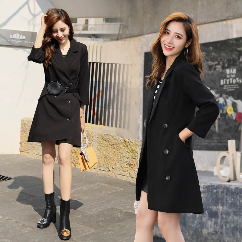 

Early Autumn August Thin Suit Jacket WOMEN'S Dress 2019 New Style Ozhouzhan Versatile Western Style Early Autumn Tops Fashion