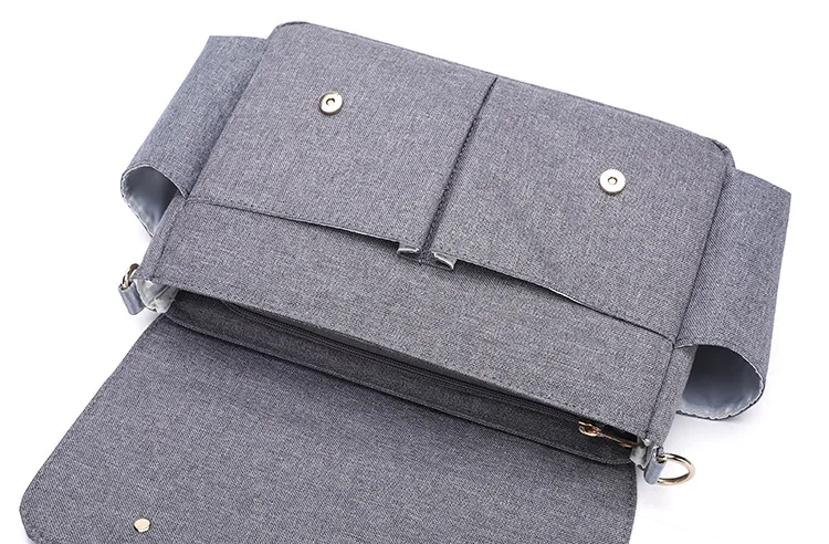 Large Capacity Stroller Bag Gray Black Blue Baby Nappy Bag Fashion Mommy Diaper Bag Stroller Organizer for Baby Stroller Large Capacity Stroller Bag Gray Black Blue Baby Nappy Bag Fashion Mommy Diaper Bag Stroller Organizer for Baby Stroller