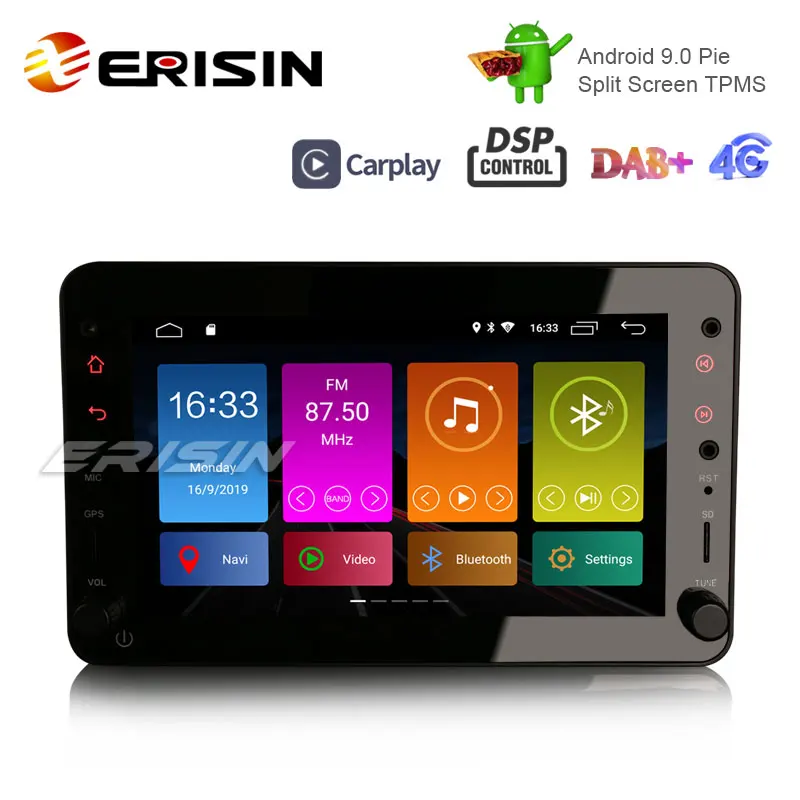 Erisin ES3020R " DAB+ Android 9,0 Авторадио gps OBD DSP CarPlay DVR для Alfa Romeo автомобиль Brera spider 159 Sportwagon