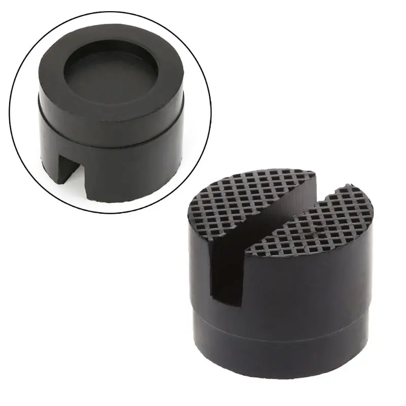 

Floor Slotted Car Rubber Jack Pad Frame Protector Adapter Jacking Disk Pad Tool for Pinch Weld Side Lifting Disk Rail