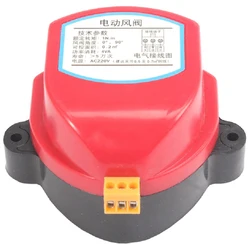 Promotion! 220V Actuator For Air Damper Valve Electric Air Duct Motorized Damper Wind Valve Driver 1NM For Ventilation Pipe