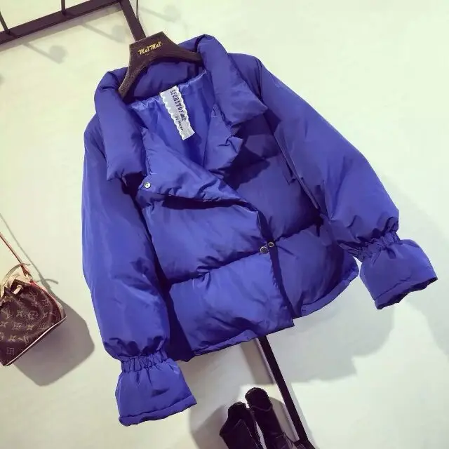 

2017 Winter New Style WOMEN'S Dress Short Small Cotton-padded Clothes WOMEN'S Coat Fashion Korean-style Trend Cotton-padded Jack