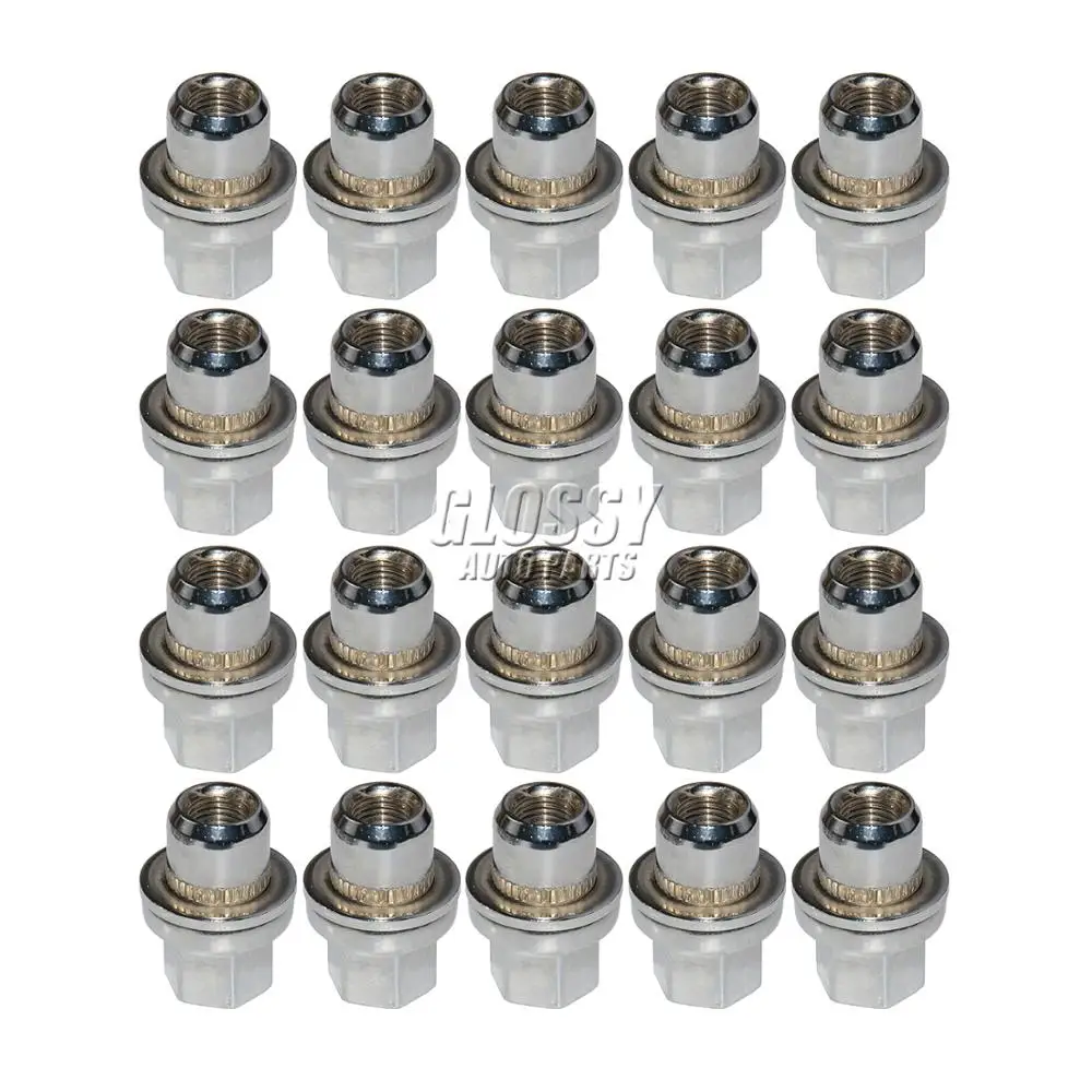 AP03 20 x Alloy Wheel Nut for Land Rover L322 Discovery 3 4 5 Range