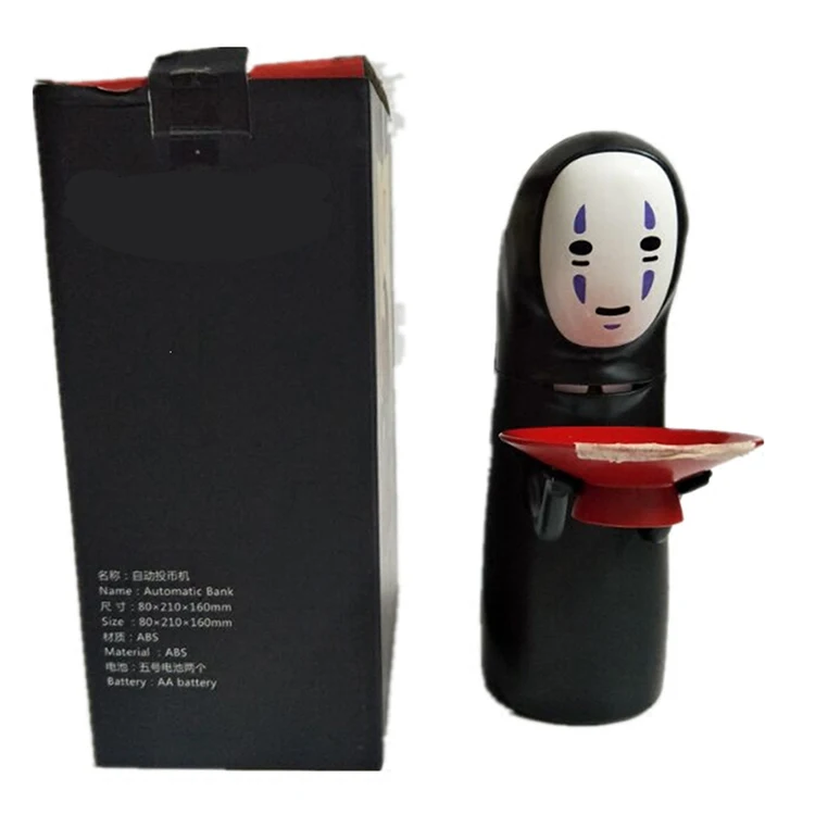 No Face Man Bank электрическая японская безликая фигурка Коллекционная модель кукла подарок детская игрушка