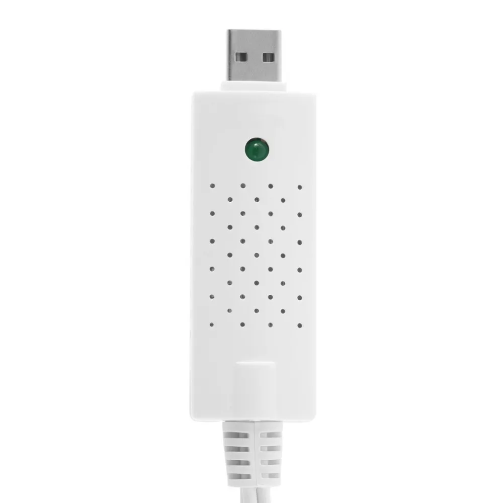 1 комплект USB2.0 видео ТВ тюнер DVD Audio Capture карты Converer адаптер для компьютера CC ТВ Камера Win7/8 White оптом