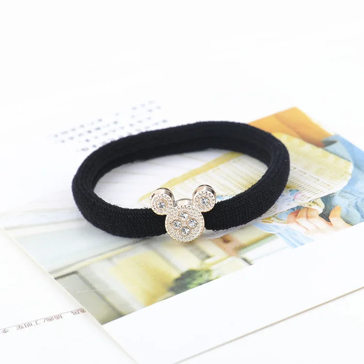 Корейский стиль ручной работы белый кристалл полотенца кольцо Hairband новые продукты Женская звезда бесшовный доступ Hairband стойло