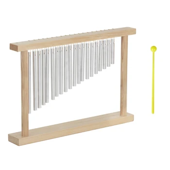 

Desktop Bar Ringtone 20 Single Row Music Percussion with Wooden Pole
