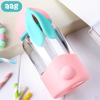 

AAG Baby Glasses Water Cup Cute Cartoon Child Water Feeding Bottle LeakProof Children Kids Drinking Bottle Baby Drinker Thermos