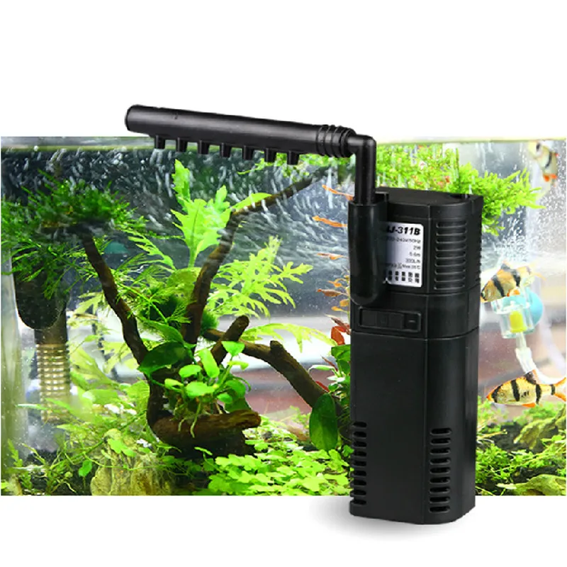 

SUNSUN mini nano building internal filter submersible oxygen pump fish turtle aquarium water plant tank