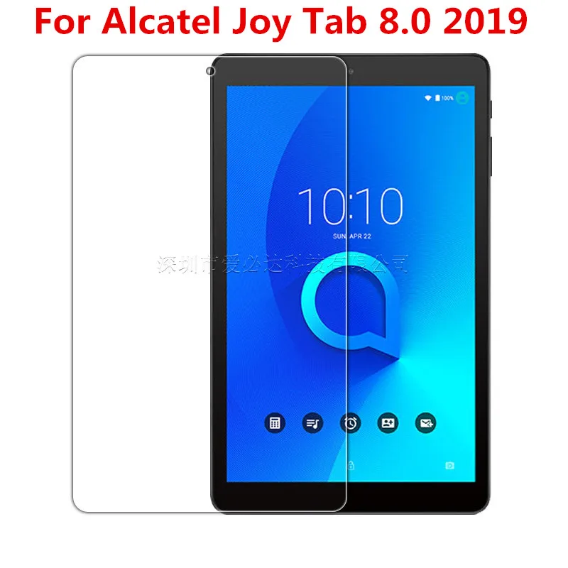 8 дюймов закаленное Стекло Экран протектор для Alcatel Работает с любым оператором, Joy Tab 8,0 планшет Защитная пленка с посылка
