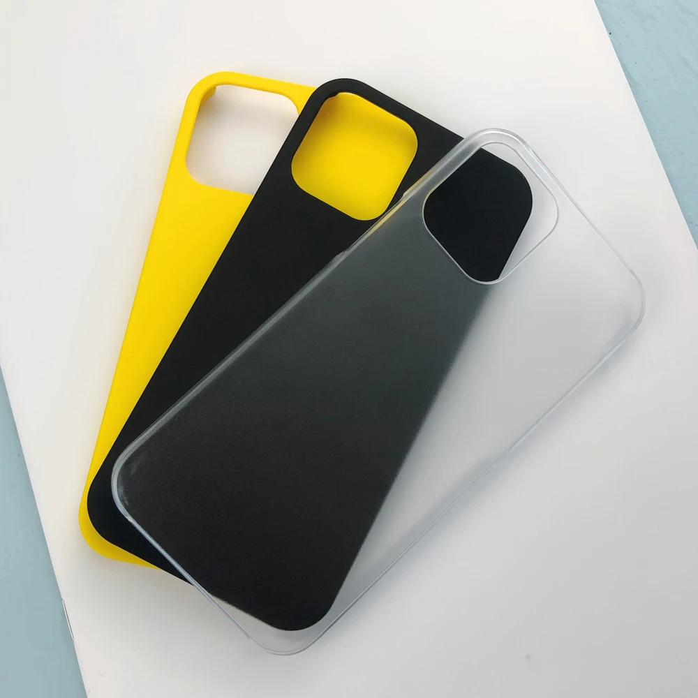 For iPhone 13 12 Mini 11 Pro XS Max XR X 8 7 Plus SE Anti-fingerprint Ultra-thin Smooth Matte PC Case Hard Back Protective Cover iphone 13 pro phone case