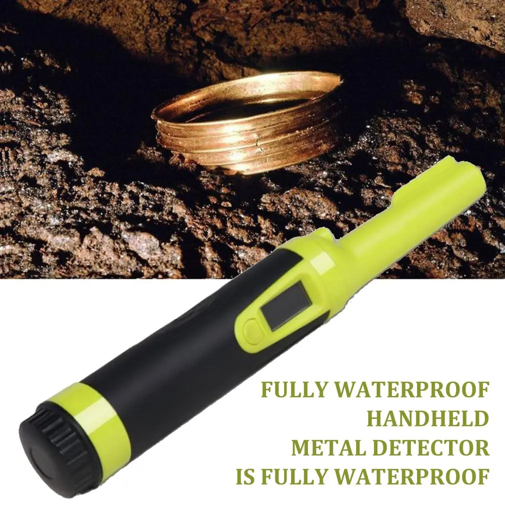 Highly Sensitive Hand-Held Metal Detector Hs-10 Full Waterproof Metal Positioning Rod Security Professional