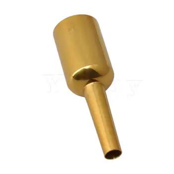 

Yibuy 1x Gold Brass Trumpet 5C Mouthpiece for Trumpet