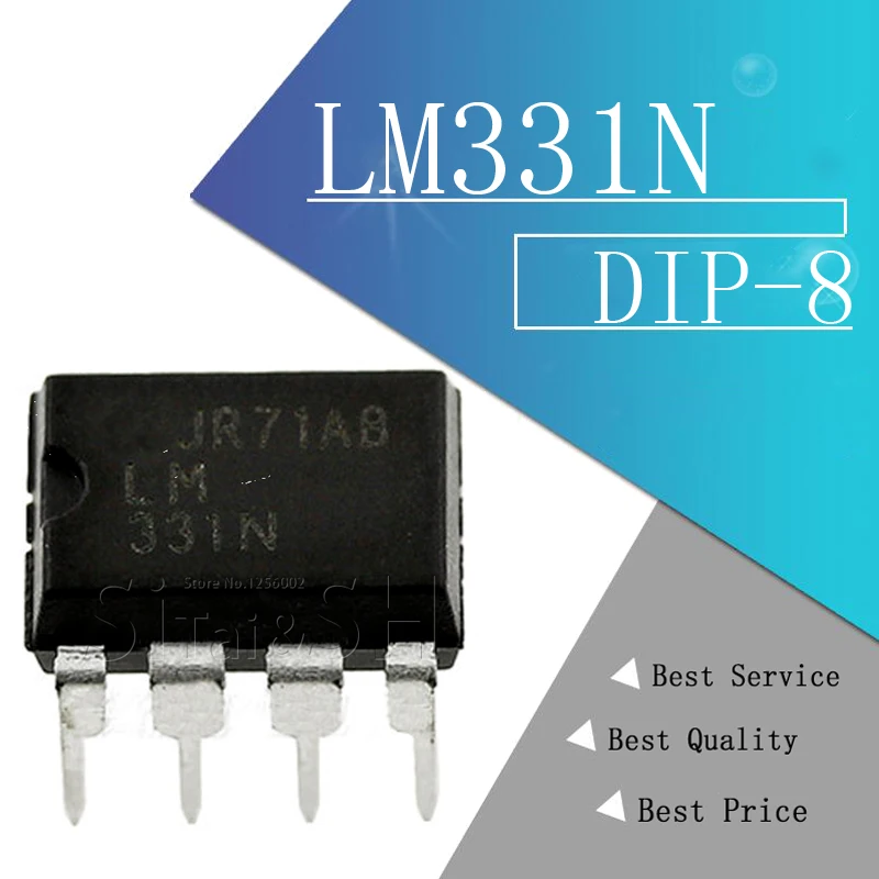 10PCS LM331N LM331 DIP-8 Precision Voltage-to-Frequency Converters IC US 