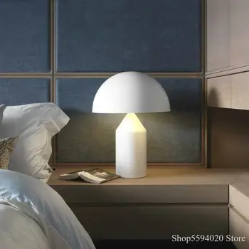 

Postmodern Minimalist Table Light Bedroom Study Mushroom Table Light Nordic Creative Mushroom Table Lamp Nightstand Lampadari