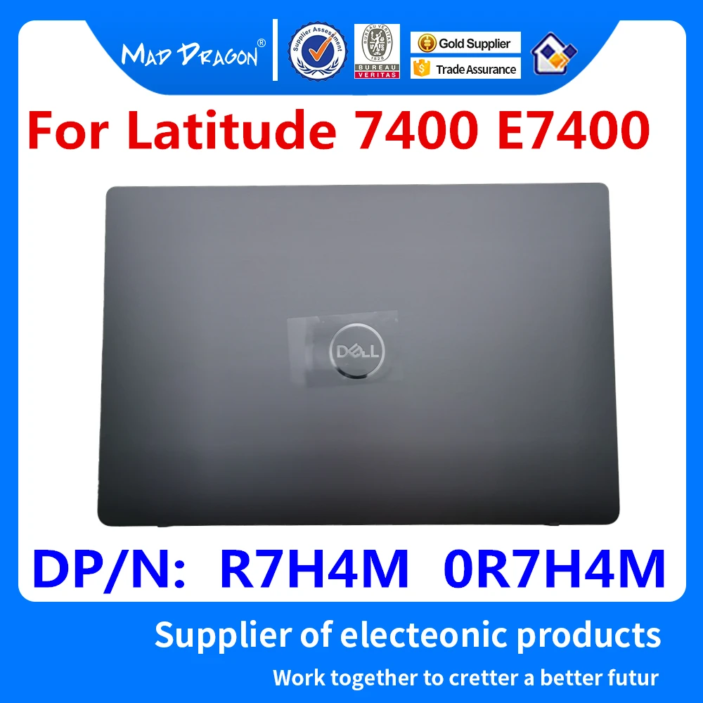 Новинка оригинальная задняя крышка ЖК-дисплея для ноутбука Dell Latitude 7400 E7400 EDC40 R7H4M