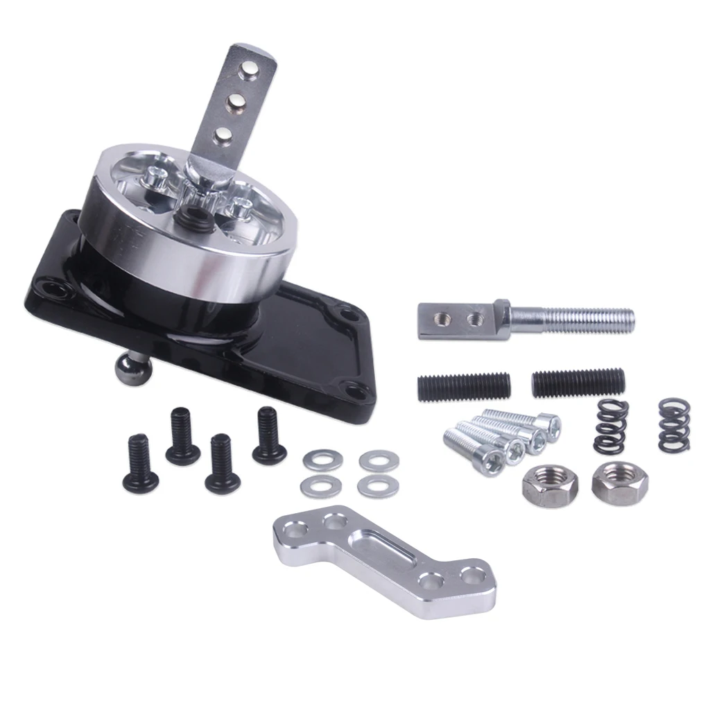 Silver Гоночный Короткий бросок Быстрый переключатель для 85-90 Cosworth T5/83-88 Thunderbird(Fit T45/T5 механическая коробка передач переключения передач - Цвет: Silver