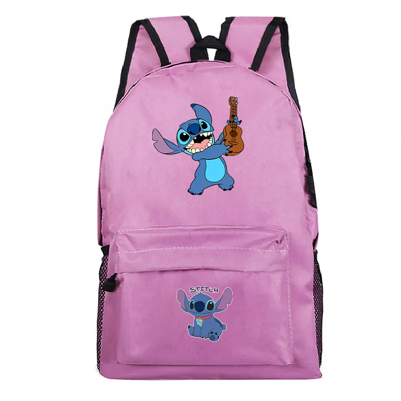 Sac Dos plecak Mochila Stitch школьный Аниме маленький рюкзак мужские школьные сумки для девочек-подростков мультфильм унисекс индивидуальный логотип - Цвет: 25