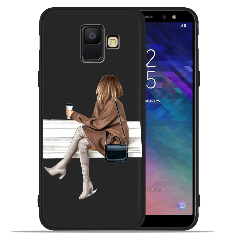 Чехол для samsung Galaxy A7, модный, для девушек, сексуальная девушка, для samsung A7, A6, A5, A8 Plus,, A3, A5, A7,, оболочка, чехол, Etui - Цвет: 15