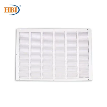 

HBI 5PCS W30"xH20" Steel White Finished Return Air Grilles Ceiling Air Vent Ceiling Duct Cover Air Register Ventilation Grilles