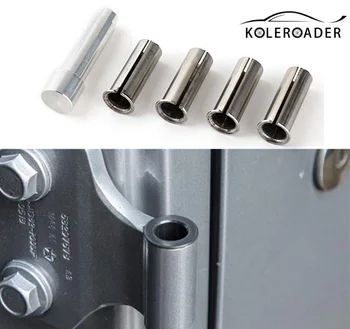 

1 set Car Parts Door Hinge Pin Liners Kit Replace For Jeep Wrangler JK 2 Door 2007-2020 Exterior Door Hinge Bushing JK00502