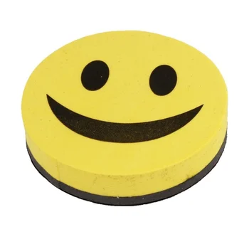 

Good mood whiteboard sponge and slate, smiley, magnetic, yellow and black
