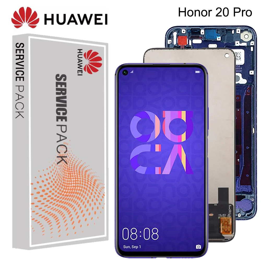 Дисплей 6 26 ''для Huawei Honor 20 Pro сменный ЖК-дисплей с сенсорным экраном и