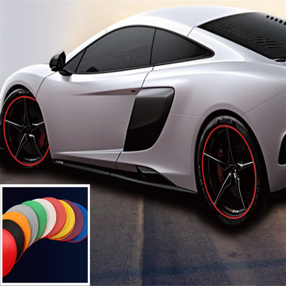 Car modeling tire anti-collision strip for Hyundai Solaris Accent I30 IX35 Tucson Elantra Santa Fe Getz I20 Sonata I40 I10 HB20 |