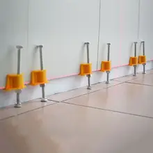 10 шт. плитка локатор стены плитки регулятор регулировки высоты позиционер выравниватель E7CB