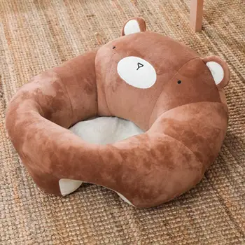 

Baby Chair Infant Learns To Sit On The Sofa Children's Anti-falling Fluff Seat Training Chair Artifact Training Stool