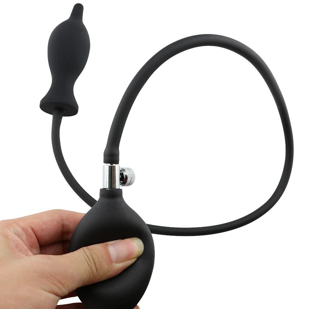 Inflatable Anal Plug Expandable Butt With Pump Adult Gay toy Silicone Sex Toys for Women Men Dilator Massager |