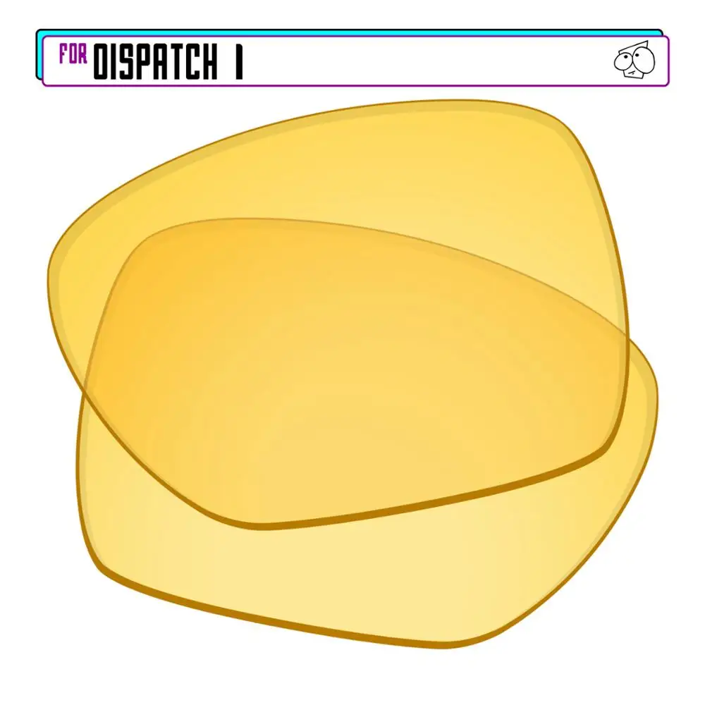 

EZReplace Polarized Replacement Lenses for - Oakley Dispatch 1 Sunglasses - Night Vision