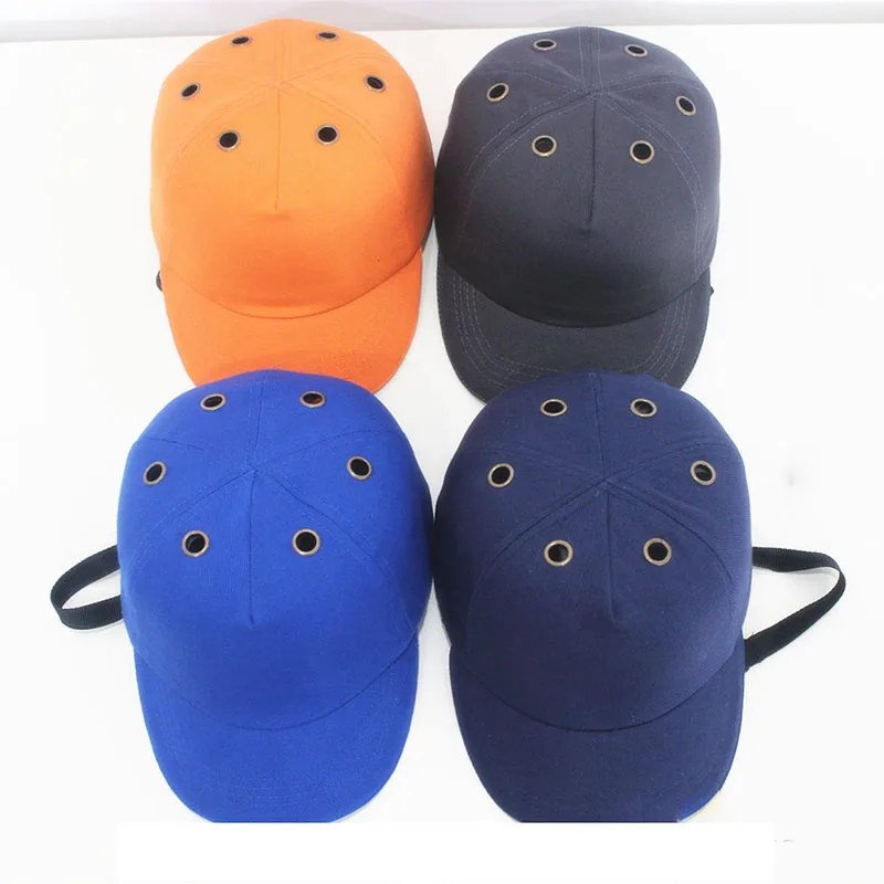 CCGK Bump Cap Work Safety Helmet ABS Inner shell Baseball Hat Style Protective Hard Hat For Workwear Head Protection Top 6 Holes (2)