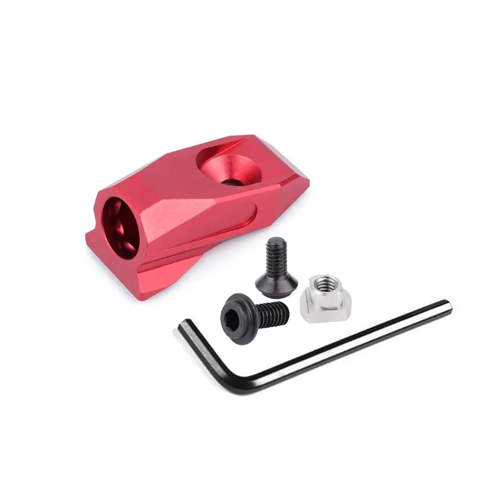 Red Охотничий Warhunrusa Link угловой QD Слинг поворотное крепление для KeyMod и Mlok AR15 - Цвет: Red