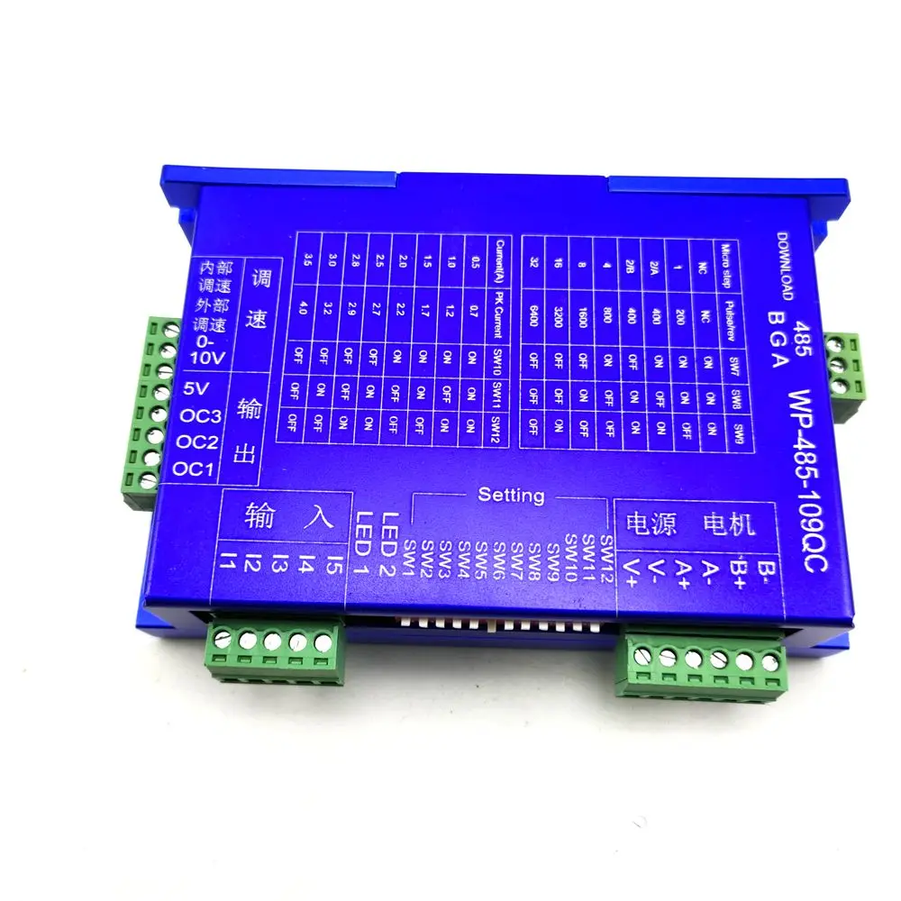 

Integrated Stepping Motor Drive Controller Single Axis CAN/modbus-rtu-232/485 Controller