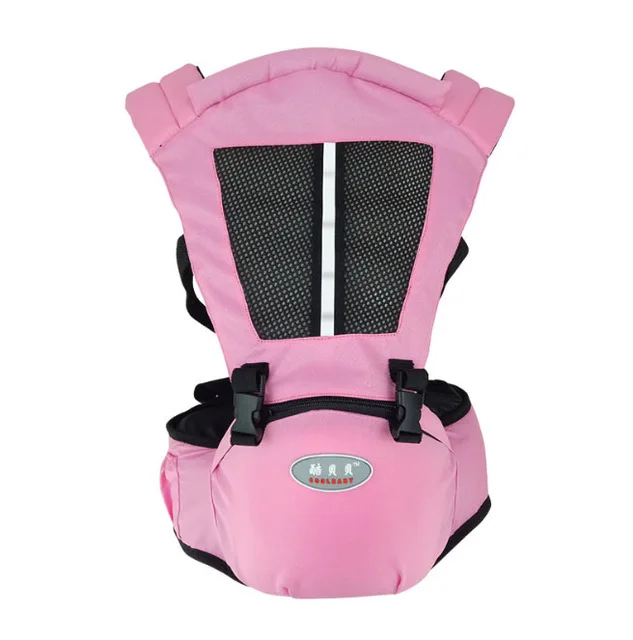 Infant Hip Seat Newborn Waist Hip Seat Wrap Belt Sling Backpack Front Back Chest Multifunction Breathable Carriers - Цвет: A