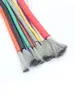 Cable métallique en silicone souple, résistant à la chaleur