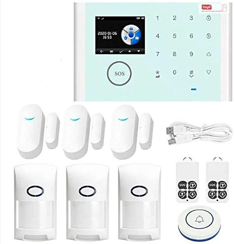 HiYi-alarma inteligente HY118 Tuya, sistema de alarma de seguridad para el  hogar, Alexa, WiFi, GSM, GPRS, aplicación Push - AliExpress