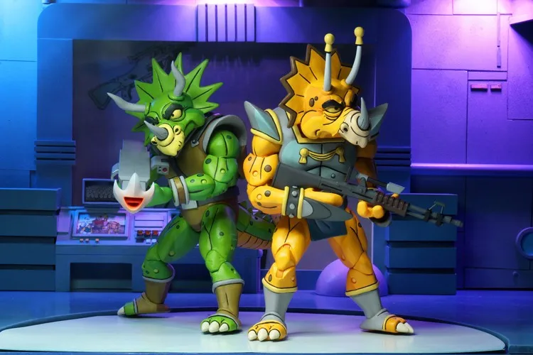 NECA Commander Zarax and Dinosaur Zork set 7 